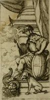 An illustration from I gioieli pittoreschi : virtuoso ornamento della città di Vicenza : cioè l'endice di tutte le pitture publiche della stessa città (1676)
