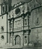 An illustration from Iglesias y conventos de la ciudad de Mexico; 97 ilustraciones (1920)