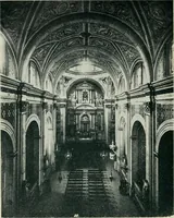 An illustration from Iglesias y conventos de la ciudad de Mexico; 97 ilustraciones (1920)