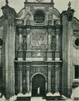 An illustration from Iglesias y conventos de la ciudad de Mexico; 97 ilustraciones (1920)