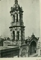 An illustration from Iglesias y conventos de la ciudad de Mexico; 97 ilustraciones (1920)