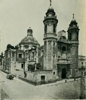 An illustration from Iglesias y conventos de la ciudad de Mexico; 97 ilustraciones (1920)