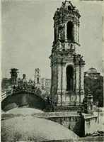 An illustration from Iglesias y conventos de la ciudad de Mexico; 97 ilustraciones (1920)