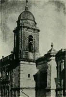 An illustration from Iglesias y conventos de la ciudad de Mexico; 97 ilustraciones (1920)