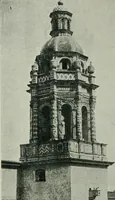An illustration from Iglesias y conventos de la ciudad de Mexico; 97 ilustraciones (1920)