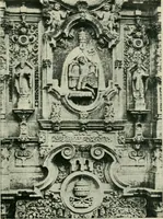 An illustration from Iglesias y conventos de la ciudad de Mexico; 97 ilustraciones (1920)