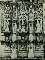 An illustration from Iglesias y conventos de la ciudad de Mexico; 97 ilustraciones (1920)