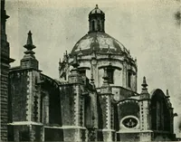 An illustration from Iglesias y conventos de la ciudad de Mexico; 97 ilustraciones (1920)