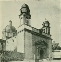 An illustration from Iglesias y conventos de la ciudad de Mexico; 97 ilustraciones (1920)