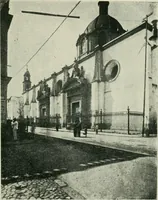 An illustration from Iglesias y conventos de la ciudad de Mexico; 97 ilustraciones (1920)