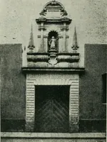 An illustration from Iglesias y conventos de la ciudad de Mexico; 97 ilustraciones (1920)