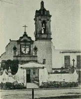 An illustration from Iglesias y conventos de la ciudad de Mexico; 97 ilustraciones (1920)
