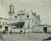 An illustration from Iglesias y conventos de la ciudad de Mexico; 97 ilustraciones (1920)