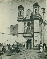An illustration from Iglesias y conventos de la ciudad de Mexico; 97 ilustraciones (1920)