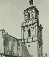 An illustration from Iglesias y conventos de la ciudad de Mexico; 97 ilustraciones (1920)