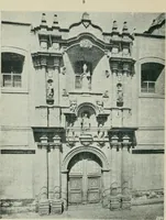An illustration from Iglesias y conventos de la ciudad de Mexico; 97 ilustraciones (1920)