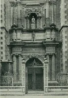 An illustration from Iglesias y conventos de la ciudad de Mexico; 97 ilustraciones (1920)