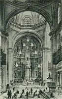 An illustration from Iglesias y conventos de la ciudad de Mexico; 97 ilustraciones (1920)