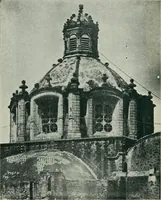 An illustration from Iglesias y conventos de la ciudad de Mexico; 97 ilustraciones (1920)