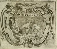 An illustration from Ignatius : insignium, epigrammatum et elogiorum centuriis expressus (1655)