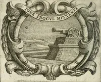 An illustration from Ignatius : insignium, epigrammatum et elogiorum centuriis expressus (1655)