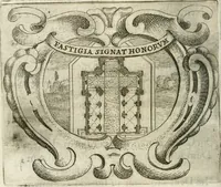 An illustration from Ignatius : insignium, epigrammatum et elogiorum centuriis expressus (1655)