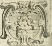 An illustration from Ignatius : insignium, epigrammatum et elogiorum centuriis expressus (1655)