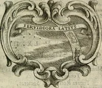 An illustration from Ignatius : insignium, epigrammatum et elogiorum centuriis expressus (1655)