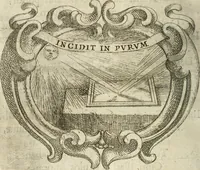 An illustration from Ignatius : insignium, epigrammatum et elogiorum centuriis expressus (1655)