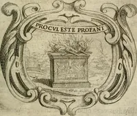 An illustration from Ignatius : insignium, epigrammatum et elogiorum centuriis expressus (1655)