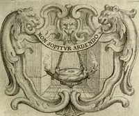 An illustration from Ignatius : insignium, epigrammatum et elogiorum centuriis expressus (1655)