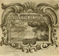 An illustration from Ignatius insignium : epigrammatum et elogiorum centuriis expressus (1655)