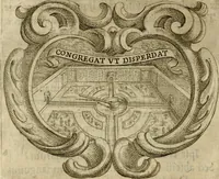 An illustration from Ignatius insignium : epigrammatum et elogiorum centuriis expressus (1655)