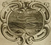An illustration from Ignatius insignium : epigrammatum et elogiorum centuriis expressus (1655)