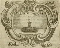 An illustration from Ignatius insignium : epigrammatum et elogiorum centuriis expressus (1655)