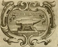 An illustration from Ignatius insignium : epigrammatum et elogiorum centuriis expressus (1655)