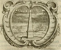 An illustration from Ignatius insignium : epigrammatum et elogiorum centuriis expressus (1655)