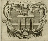 An illustration from Ignatius insignium : epigrammatum et elogiorum centuriis expressus (1655)