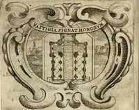 An illustration from Ignatius insignium : epigrammatum et elogiorum centuriis expressus (1655)