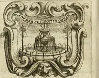An illustration from Ignatius insignium : epigrammatum et elogiorum centuriis expressus (1655)