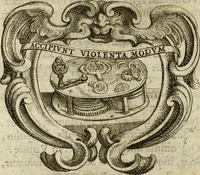 An illustration from Ignatius insignium : epigrammatum et elogiorum centuriis expressus (1655)