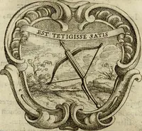 An illustration from Ignatius insignium : epigrammatum et elogiorum centuriis expressus (1655)