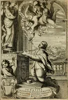 An illustration from Ignatius insignium : epigrammatum et elogiorum centuriis expressus (1655)