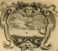 An illustration from Ignatius insignium : epigrammatum et elogiorum centuriis expressus (1655)