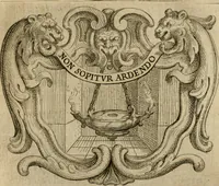 An illustration from Ignatius insignium : epigrammatum et elogiorum centuriis expressus (1655)