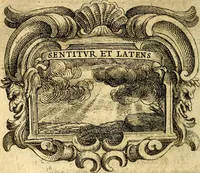 An illustration from Ignatius : insignium, epigrammatum et elogiorum centuriis expressus (1655)