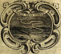 An illustration from Ignatius : insignium, epigrammatum et elogiorum centuriis expressus (1655)
