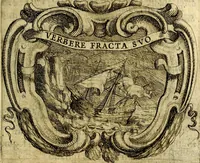 An illustration from Ignatius : insignium, epigrammatum et elogiorum centuriis expressus (1655)