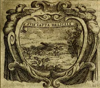 An illustration from Ignatius : insignium, epigrammatum et elogiorum centuriis expressus (1655)