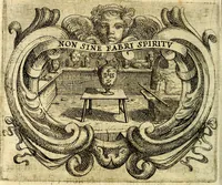 An illustration from Ignatius : insignium, epigrammatum et elogiorum centuriis expressus (1655)